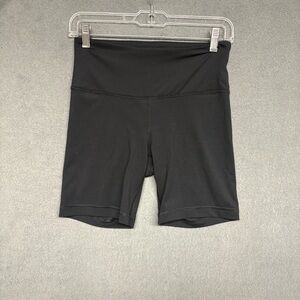 Yogalicious Lux Black Bike Shorts Size s
